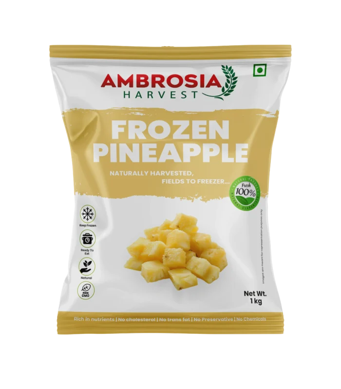 Frozen Pineapple â€“ 1Kg